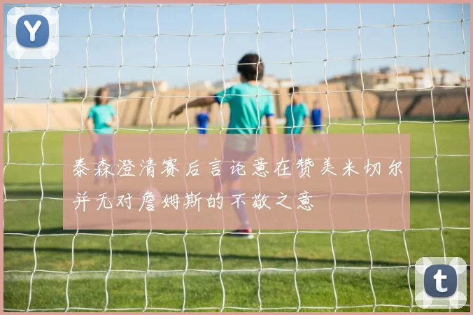 泰森澄清赛后言论意在赞美米切尔并无对詹姆斯的不敬之意